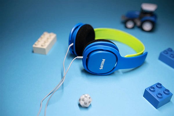 Fej-/fülhallgató Philips SHK2000BL kék Lifestyle