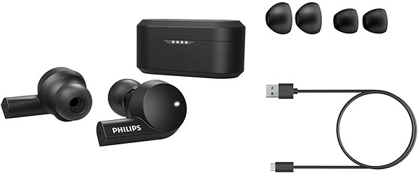 Kabellose Kopfhörer Philips TAT5505BK Packungsinhalt
