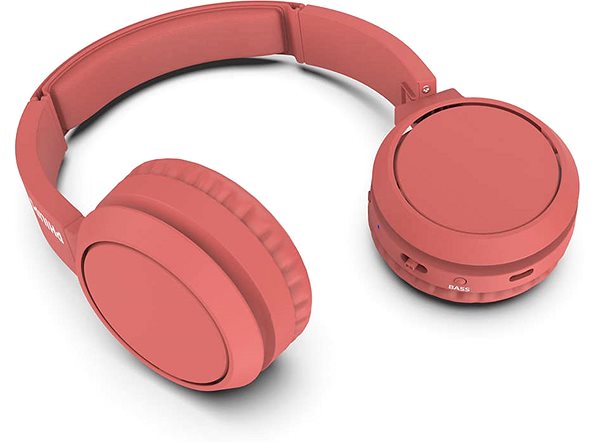 Vezeték nélküli fül-/fejhallgató Philips TAH4205RD Oldalnézet
