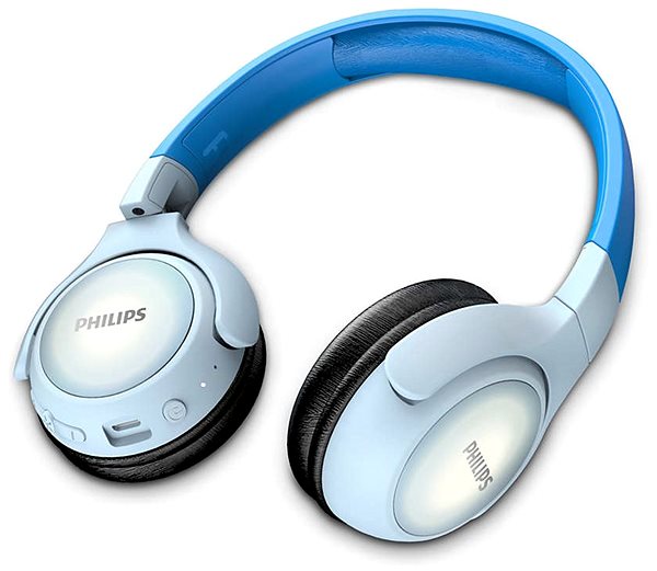 Wireless Headphones Philips TAKH402BL, Blue Lateral view