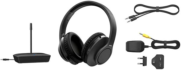 Vezeték nélküli fül-/fejhallgató Philips TAH6005BK Csomag tartalma