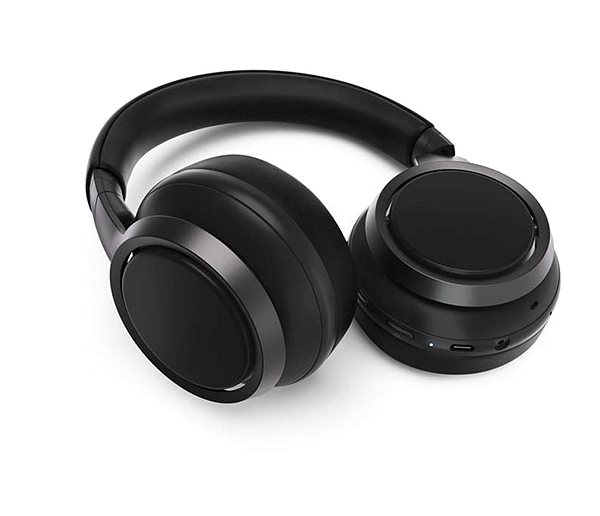 Vezeték nélküli fül-/fejhallgató Philips TAH9505BK Csatlakozási lehetőségek (portok)