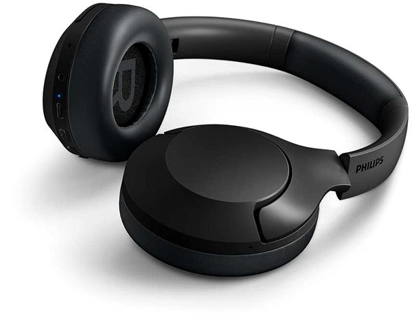 Vezeték nélküli fül-/fejhallgató Philips TAH8506BK Oldalnézet