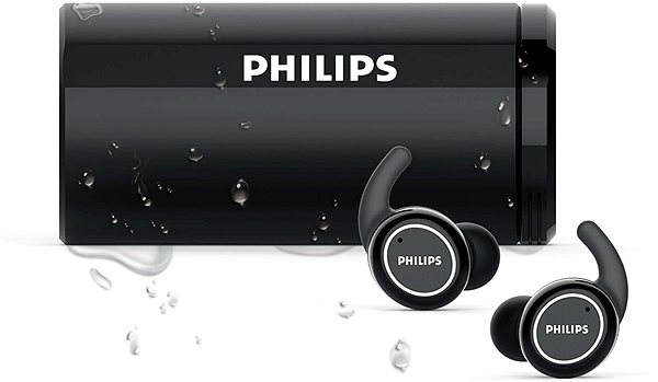 Wireless Headphones Philips ActionFit TAST702BK ...