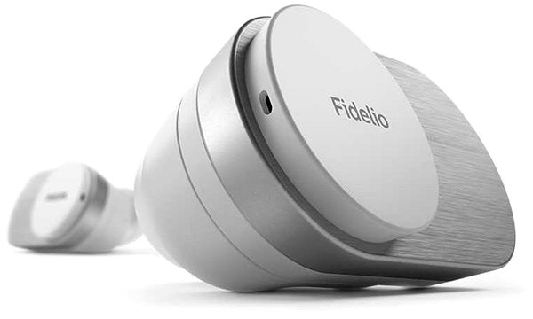 Vezeték nélküli fül-/fejhallgató Philips Fidelio T1 fehér ...
