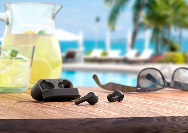 Vezeték nélküli fül-/fejhallgató Philips TAT3217BK fekete Lifestyle