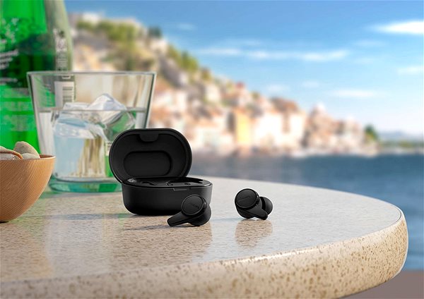 Vezeték nélküli fül-/fejhallgató Philips TAT1207BK fekete Lifestyle
