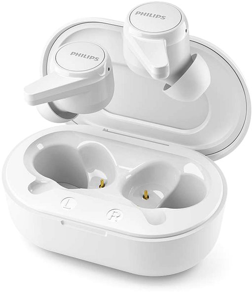 Vezeték nélküli fül-/fejhallgató Philips TAT1207WT - fehér ...