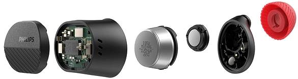 Vezeték nélküli fül-/fejhallgató Philips TAA5508BK/00 fekete ...