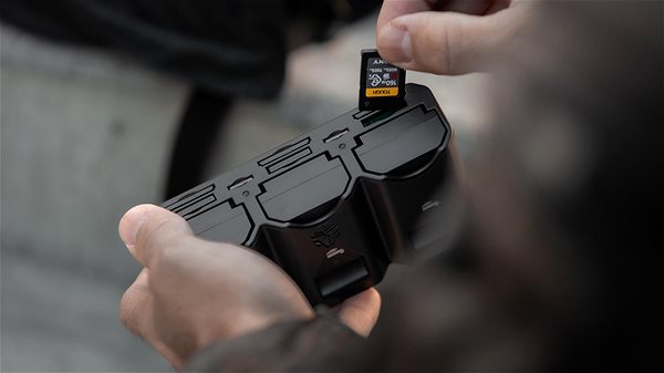 Ladegerät für Kamera- und Camcorder-Akkus Jupio x Pr1me Gear Tri-Charge für LP-E6 ...