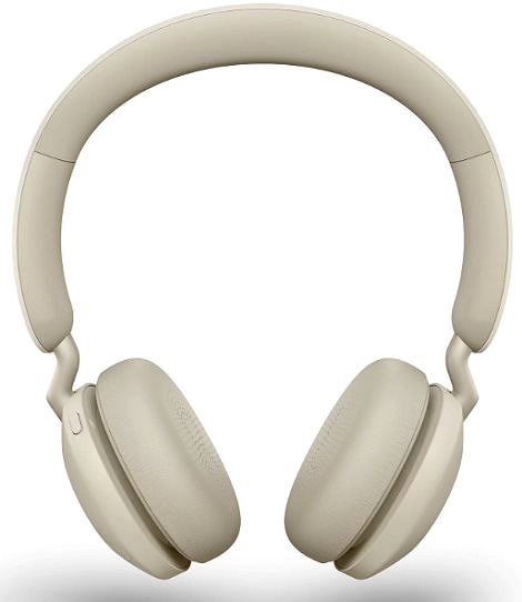 Wireless Headphones Jabra Elite 45h, Golden Beige Screen