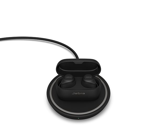 Vezeték nélküli fül-/fejhallgató Jabra Elite 85t fekete Csatlakozási lehetőségek (portok)