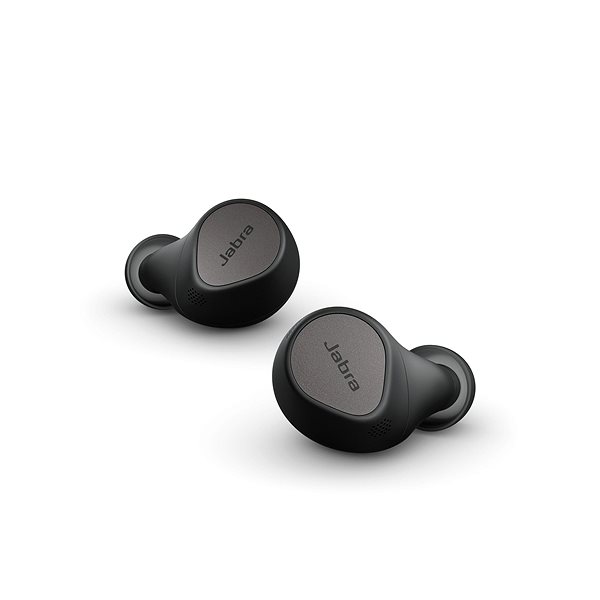 Wireless Headphones Jabra Elite 7 Pro Titanium Black Lateral view