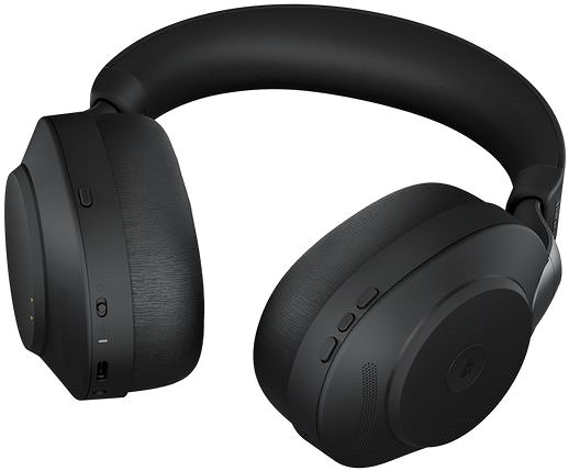 Wireless Headphones Jabra Evolve2 85 MS Stereo USB-A Black Connectivity (ports)