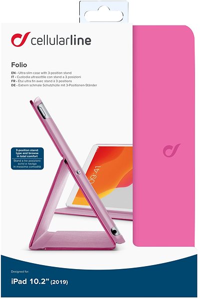 Tablet tok Cellularline FOLIO Apple iPad 10.2