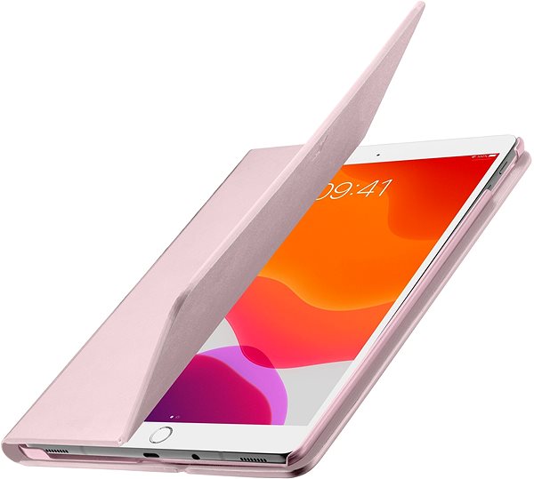 Tablet tok Cellularline Folio Apple iPad Mini készülékhez (2021) rózsaszínű Jellemzők/technológia