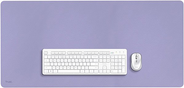 Egérpad Trust BENYA XXL Desk Pad, lila ...