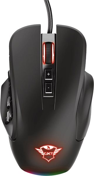 Gaming-Maus Trust GXT970 Morfix Customisable Mouse Screen