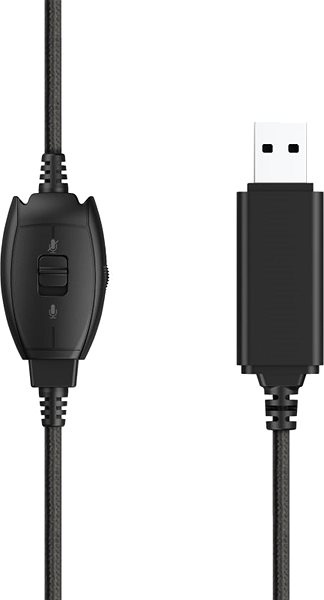 Fej-/fülhallgató Trust RYDO USB HEADSET Csatlakozási lehetőségek (portok)