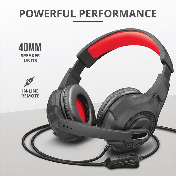 Gaming Headphones Trust GXT307 RAVU Features/technology