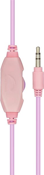 Kopfhörer Trust Sonin Kids Headphones pink Anschlussmöglichkeiten (Ports)