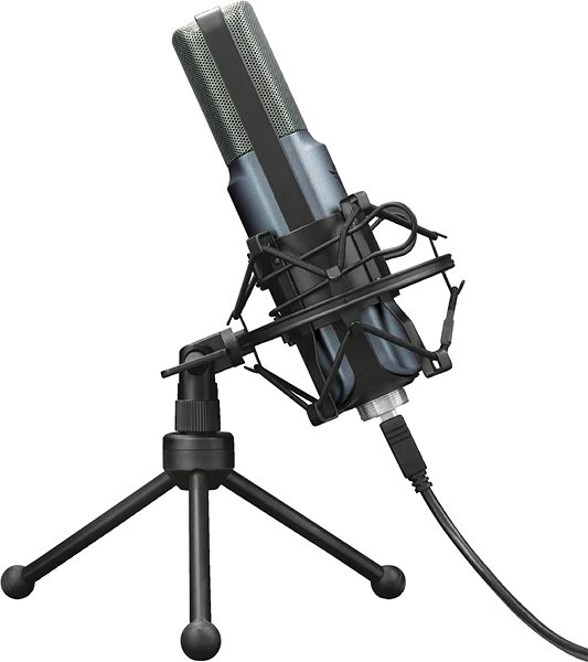 Mikrofon Trust GXT 242 Lance Streaming Mikrofon Seitlicher Anblick