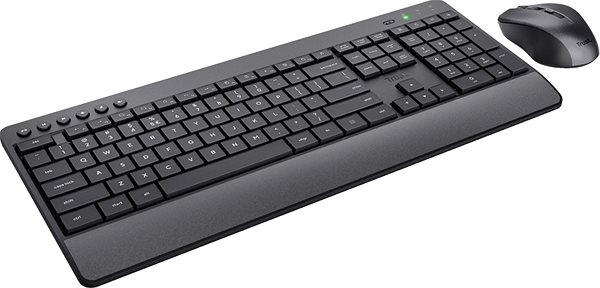 Keyboard and Mouse Set Trust TREZO Wireless Deskset ECO certified - CZ/SK ...