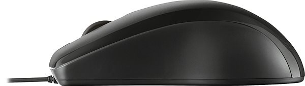 Maus Trust Carve Wired Mouse Seitlicher Anblick