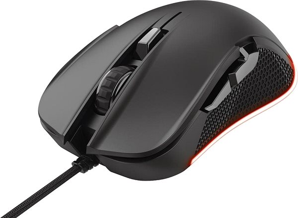 Gaming-Maus Trust GXT 922 YBAR Gaming Mouse Seitlicher Anblick