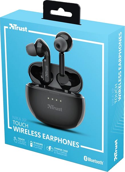Wireless Headphones Trust Nika Touch XP Packaging/box