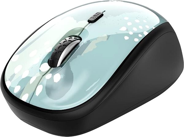 Mouse Trust Yvi Wireless Mouse Blue Brush Features/technology
