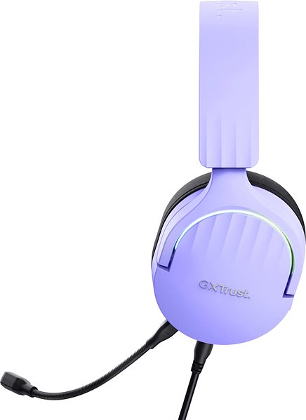 Gaming-Headset Trust GXT490 Fayzo 7.1 USB Headset Eco Friendly Purple ...
