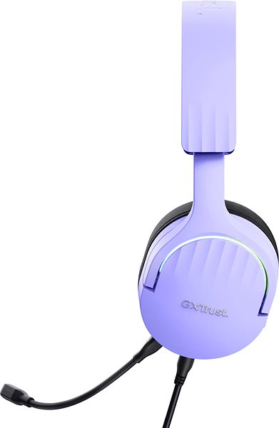 Gaming Headphones Trust GXT490 Fayzo 7.1 USB Headset Purple ...