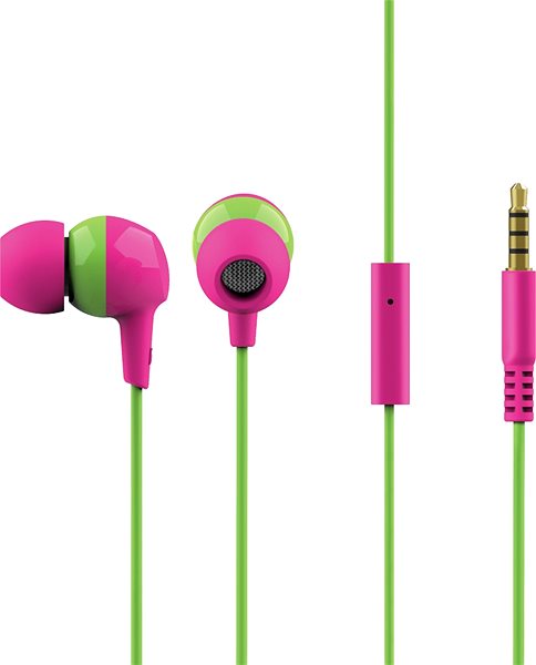 Headphones Trust BUDDI KIDS, Pink Connectivity (ports)