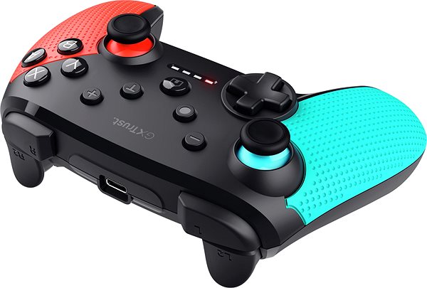 Gamepad Trust GXT1246B MUTA Bluetooth Controller Switch Blue-Red - red/blue ...