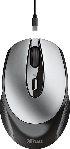 Maus Trust Zaya Rechargeable Wireless Mouse,  schwarz Screen