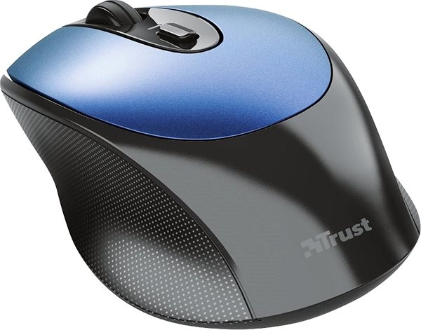 Egér Trust Zaya Rechargeable Wireless Mouse, kék Jellemzők/technológia