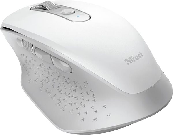 Mouse Trust Ozaa Rechargeable Wireless Mouse, White Features/technology
