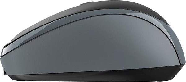 Mouse TRUST Yvi Rechargeable Mouse, Black Lateral view