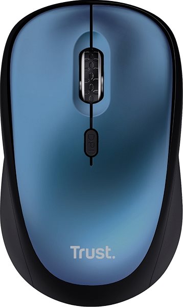 Maus TRUST YVI+ Wireless Mouse - ECO zertifiziert - blau ...