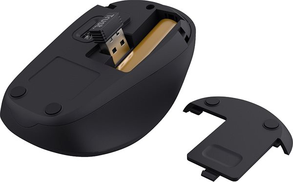 Maus TRUST YVI+ Wireless Mouse - ECO zertifiziert - blau ...