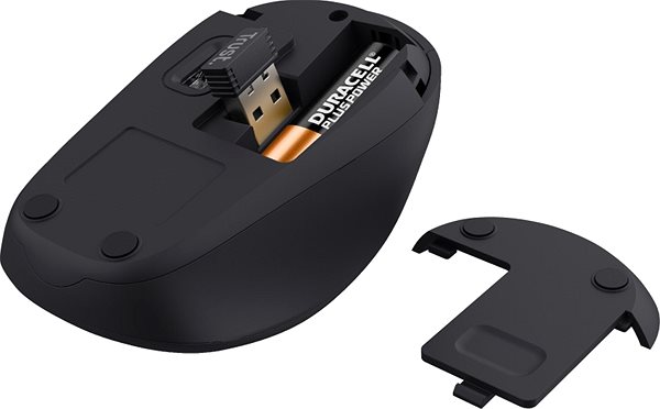 Maus TRUST YVI+ Wireless Mouse - ECO zertifiziert - rot ...