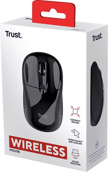 Egér Trust BASICS Wireless Mouse ...