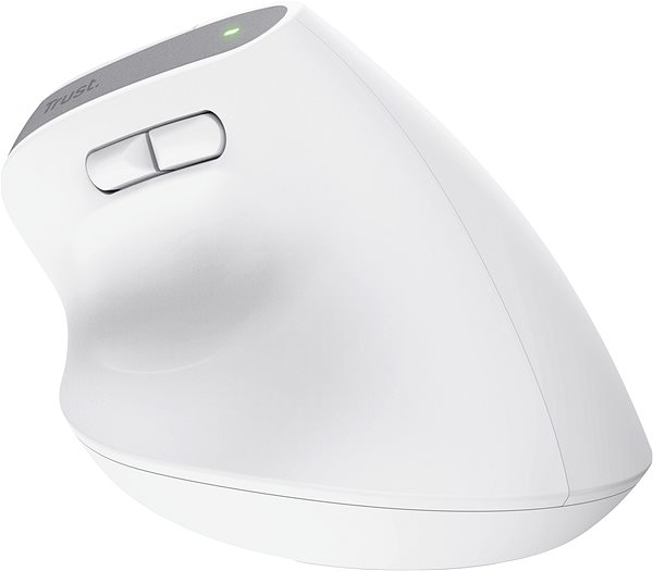 Maus Trust BAYO+ Advanced Ergonomic Wireless Mouse, weiß ...