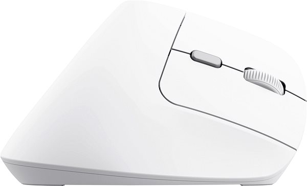 Egér Trust BAYO II Ergonomic Wireless Mouse, fehér ...