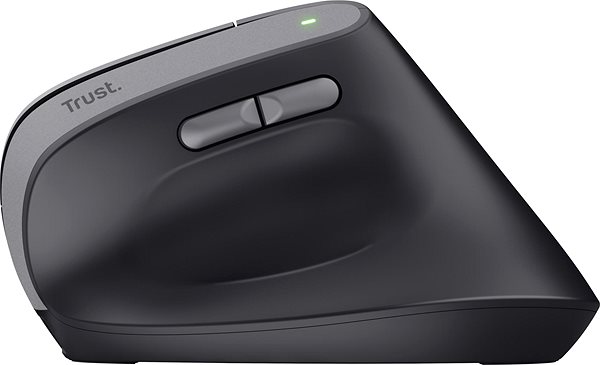 Maus Trust BAYO II Eco Ergonomic Wireless Mouse Black ...