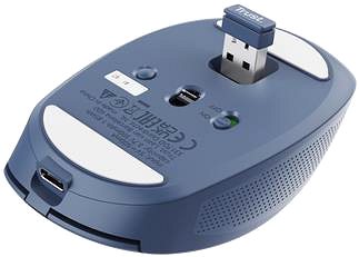 Egér Trust OZAA COMPACT Eco Wireless Mouse Blue ...