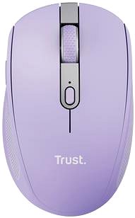 Egér Trust OZAA COMPACT Eco Wireless Mouse Purple ...