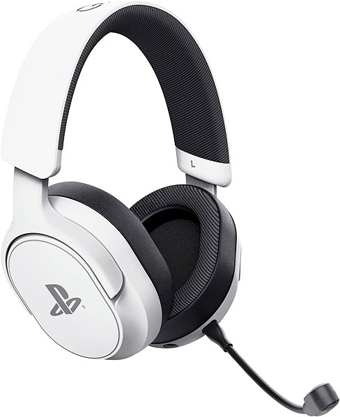 Gamer fejhallgató Trust GXT 499W Forta Wireless, vezeték nélküli gamer fejhallgató PS5-höz, hivatalos licenc ...