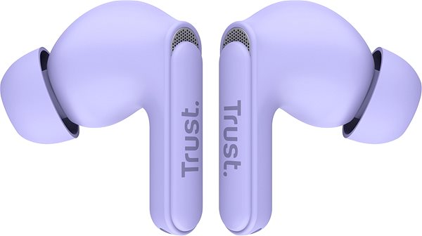 Kabellose Kopfhörer Trust YAVI ENC ECO FRIENDLY earbuds lila ...